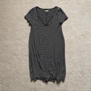 Hollister Strappy Striped T-Shirt Dress